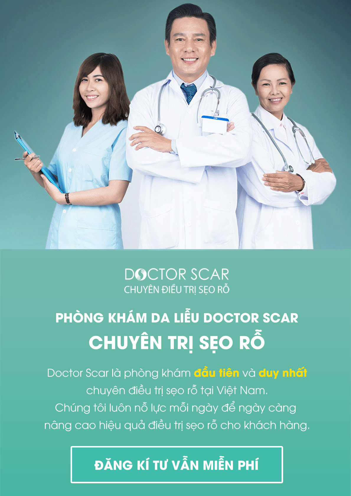 Phòng Khám Da Liễu Doctor Scar - Chuyên trị sẹo rỗ