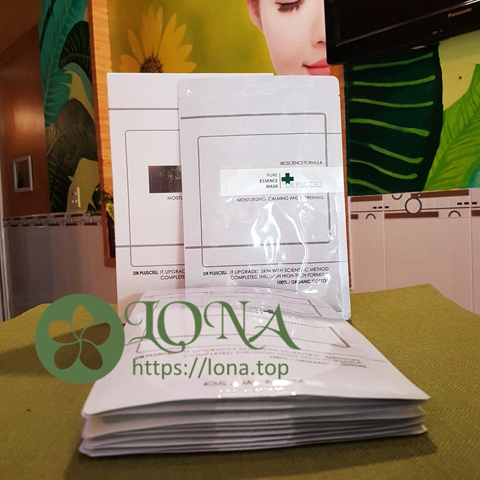 Cách trị mụn trong 7 ngày kết hợp mặt nạ Dr Pluscell của Lona Skin Lab, mang lại trị mụn hiệu quả và phương pháp trị mụn nhanh cho làn da mụn.